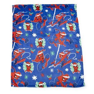 Spider-Man Holiday Throw Blanket  – Marvel Superhero